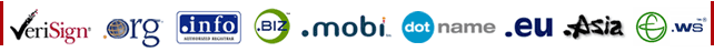 �� ������������ �: .COM, .NET, .ORG, .INFO, .BIZ, .MOBI, .NAME, .EU, .ASIA, .WS � � ������ ���������� �����!